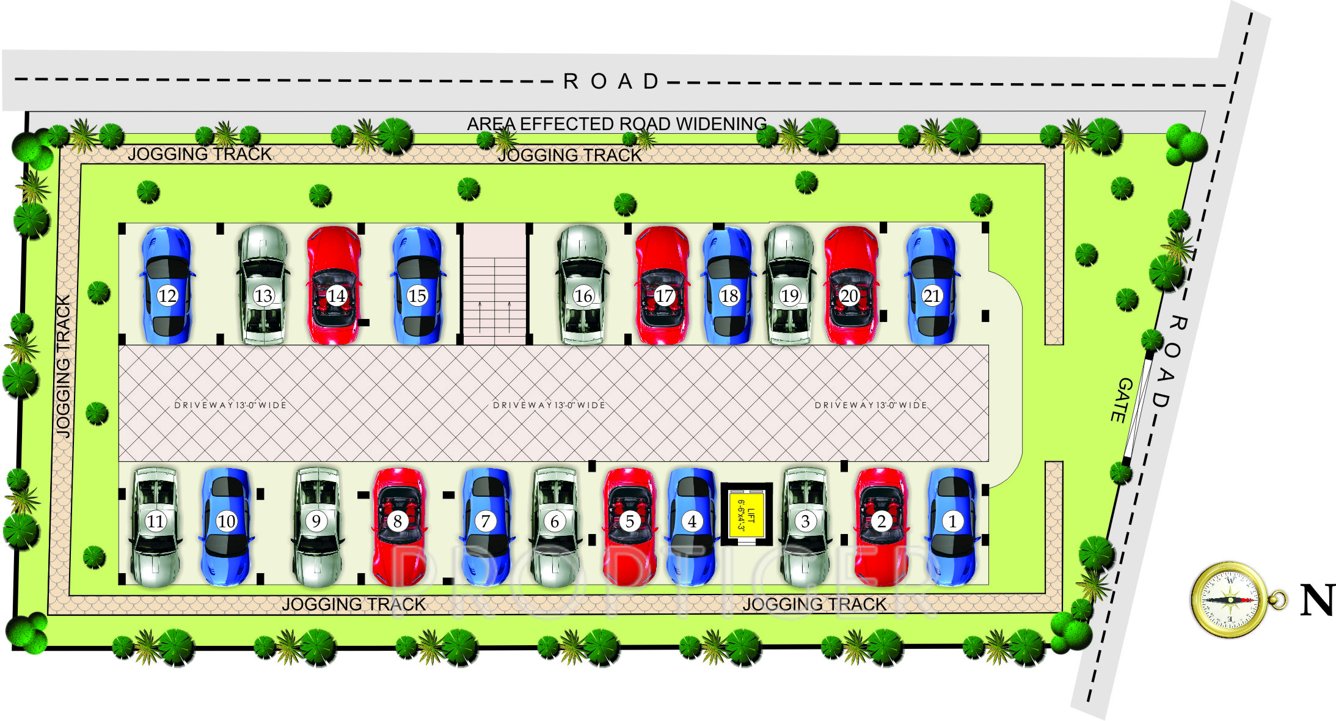  elite Images for Cluster Plan of Krishna Elite