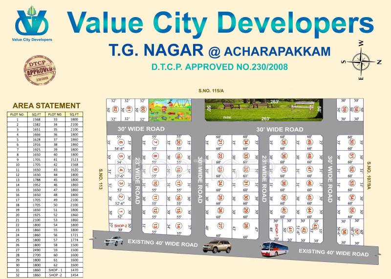 Images for Layout Plan of Value City TG Nagar