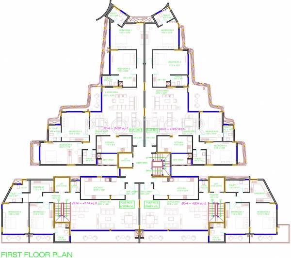 The Crest Cluster Plan for 1st Floor the-crest The Crest Cluster Plan for 1st Floor