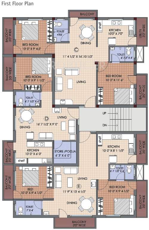 Images for Cluster Plan of Jaag Ambigai
