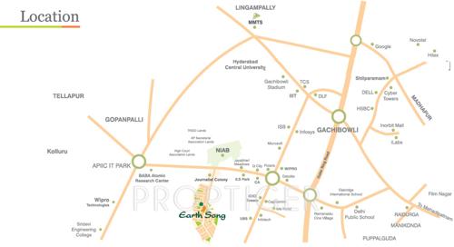 earth-song Images for Location Plan of Alekhya Earth Song