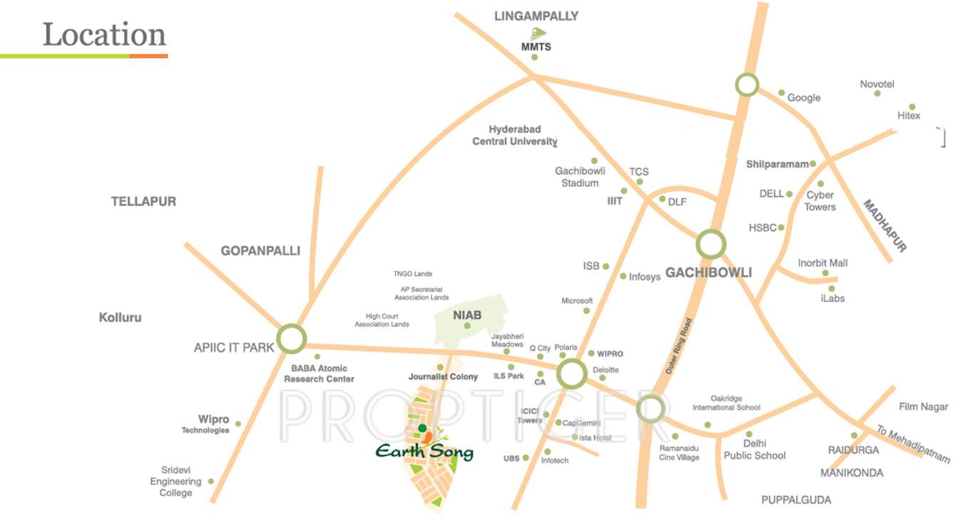 earth song Images for Location Plan of Alekhya Earth Song
