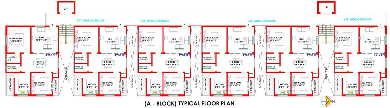  bliss meadows Images for Cluster Plan of NSK Bliss Meadows