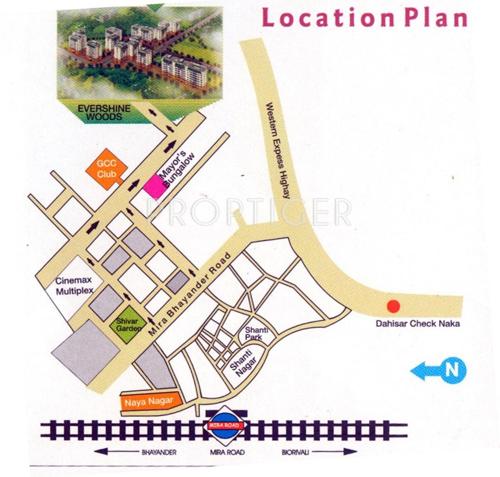  woods Images for Location Plan of Evershine Woods