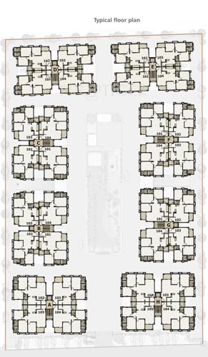  flora Images for Cluster Plan of Shaligram Flora