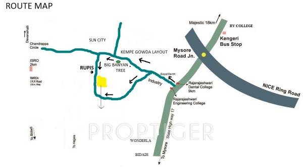 Images for Location Plan of ASB Neha Residency