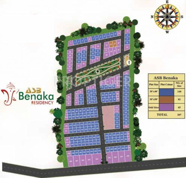 Images for Layout Plan of ASB Benaka Residency