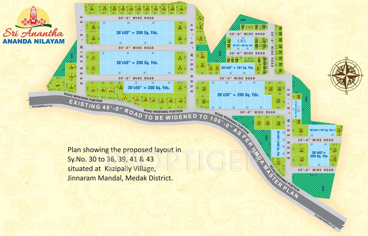 Images for Layout Plan of Chaitanya Sri Anantha Ananda Nilayam