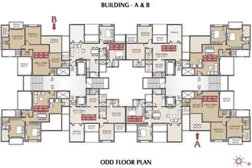Images for Cluster Plan of Samartha Goldville