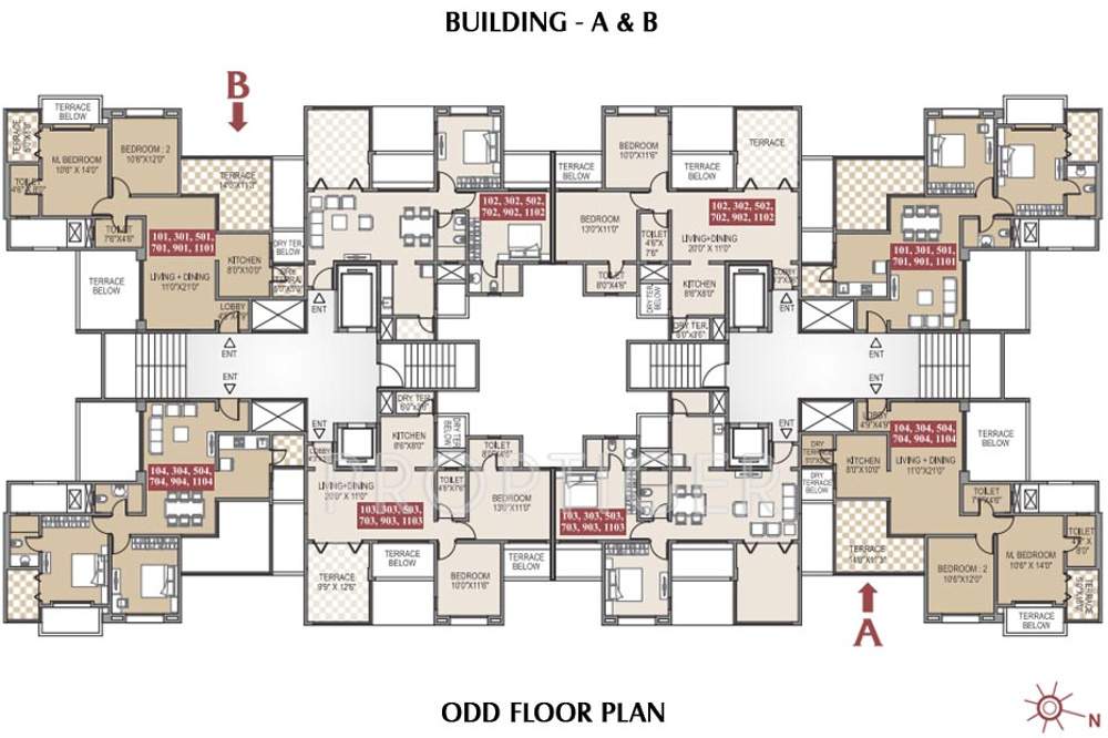 Images for Cluster Plan of Samartha Goldville