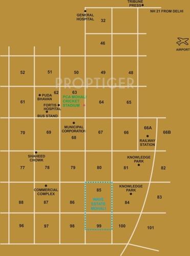  gardens Images for Location Plan of Wave Gardens