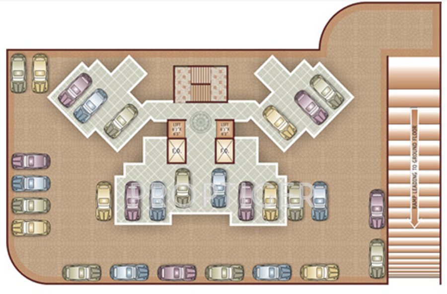 Images for Cluster Plan of 5P Group Bhoomi Pinnacle