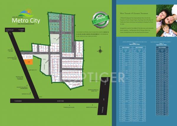gita-properties metro-city Layout Plan
