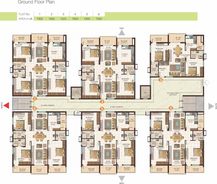 Images for Cluster Plan of Vasavi Brindavanam