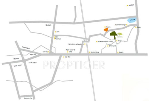 Images for Location Plan of Corporate Green Vista