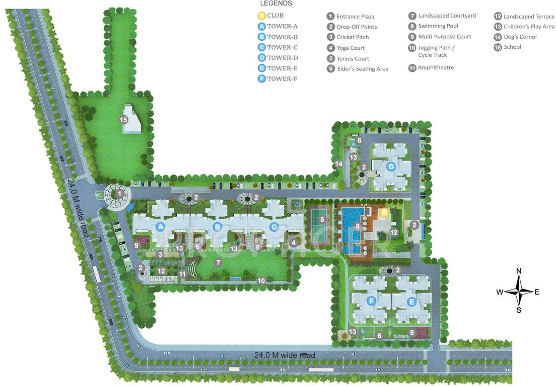  aria Images for Master Plan of Godrej Aria