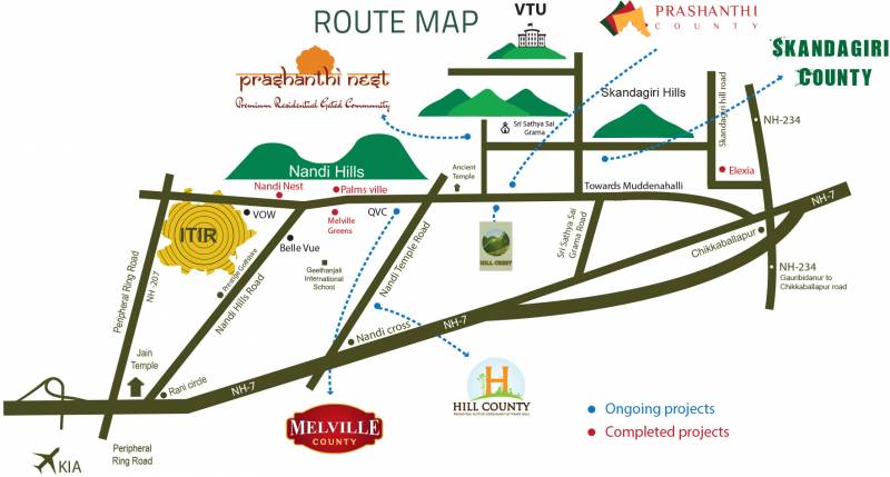 Images for Location Plan of Wellnest Prashanthi Nest