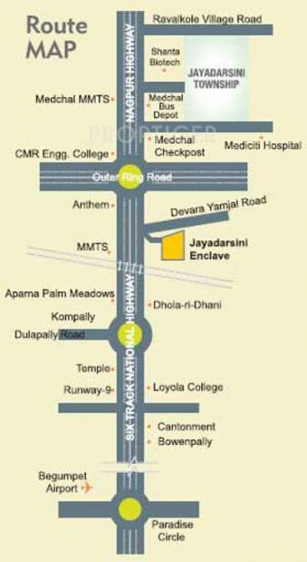 Images for Location Plan of Jayadarsini Jayadarsini Township