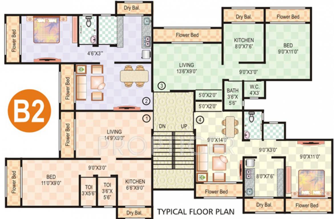 Images for Cluster Plan of Ajay Raj Complex