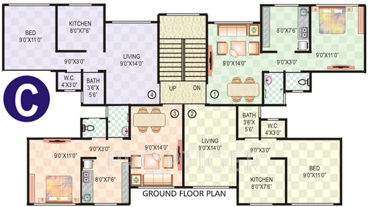 Images for Cluster Plan of Ajay Raj Complex
