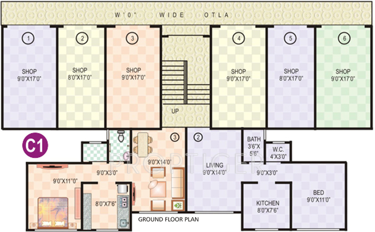 Images for Cluster Plan of Ajay Raj Complex