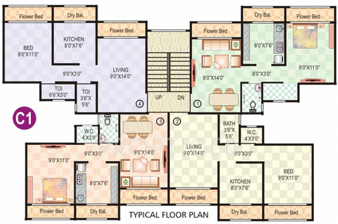 Images for Cluster Plan of Ajay Raj Complex