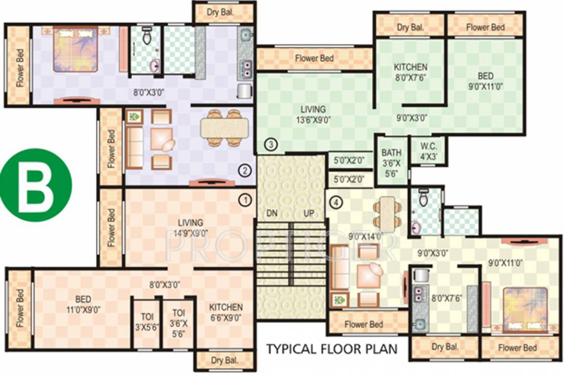 Images for Cluster Plan of Ajay Raj Complex