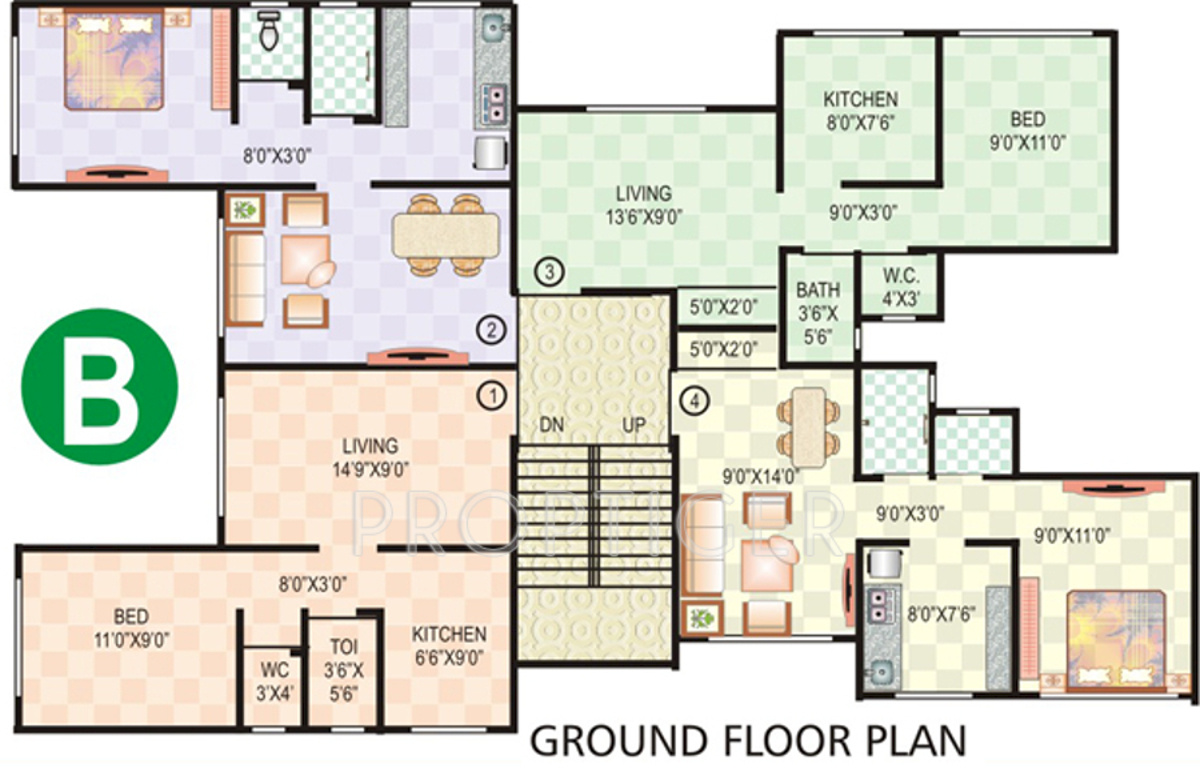 Images for Cluster Plan of Ajay Raj Complex