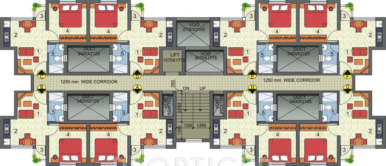 simoco systems & infrastructure solutions limited srija Typical Cluster Plan