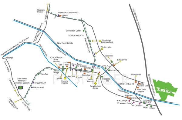 simoco-systems-&-infrastructure-solutions-limited srija Location Plan