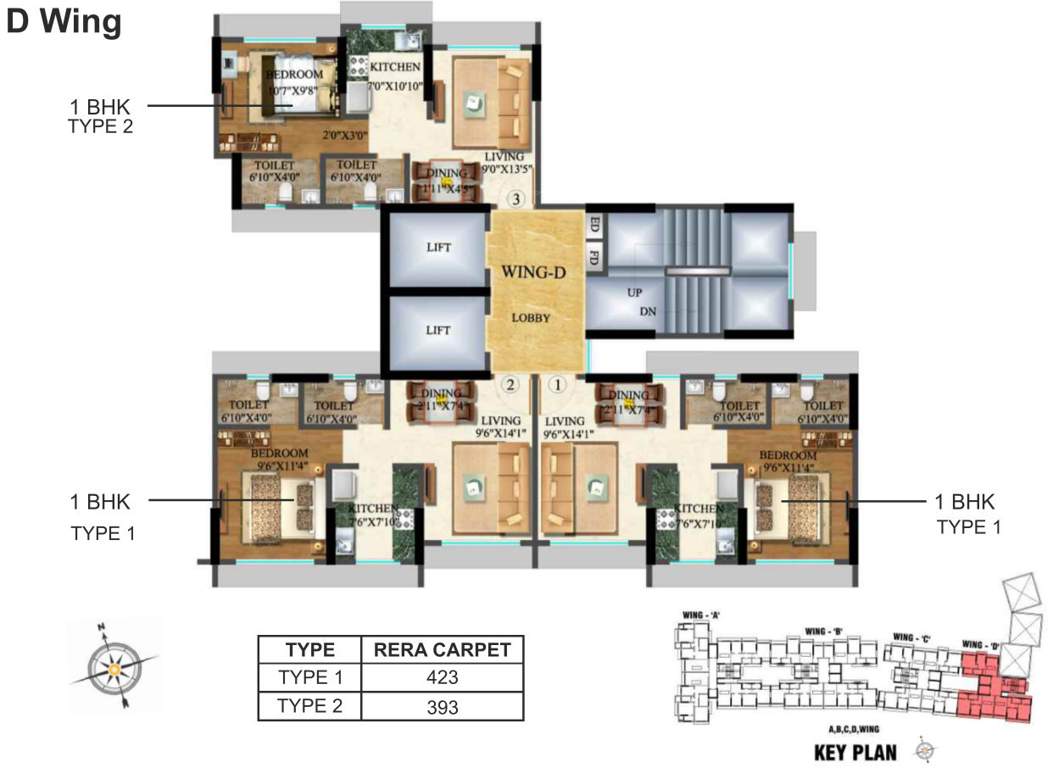 Images for Cluster Plan of Raj Arcades Kalpavruksh Heights