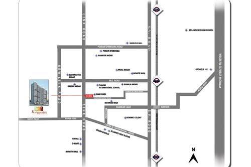 Images for Location Plan of Raj Arcades Kalpavruksh Heights