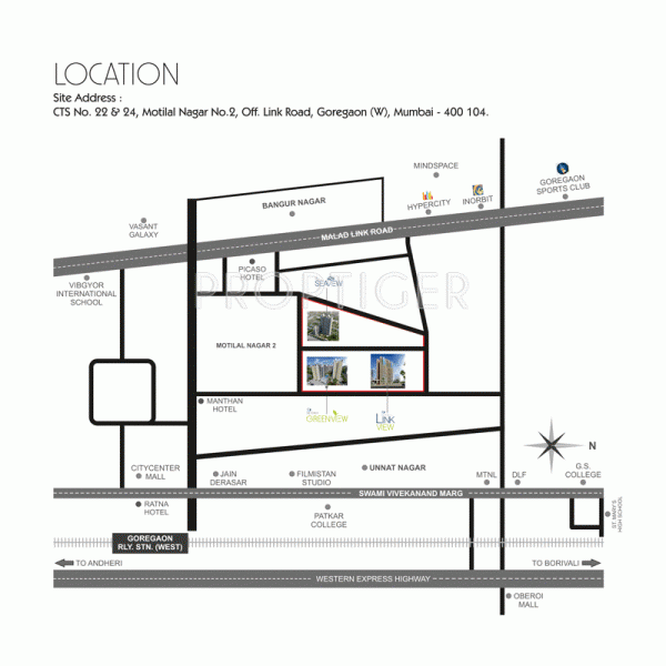 Images for Location Plan of Sethia Infrastructure Link View