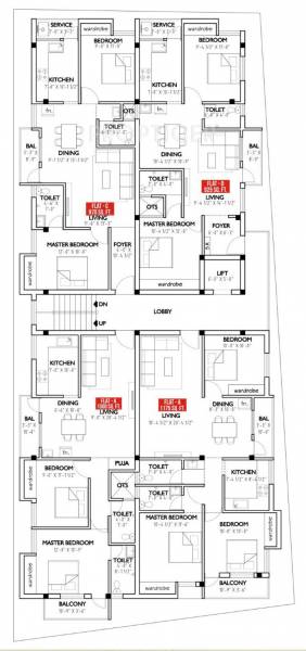 Images for Cluster Plan of Rahul Orchid