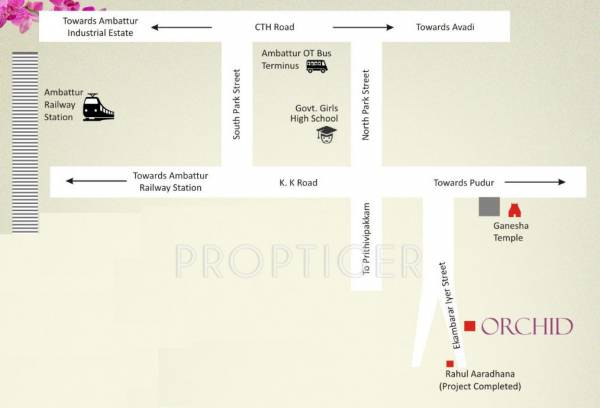 Images for Location Plan of Rahul Orchid