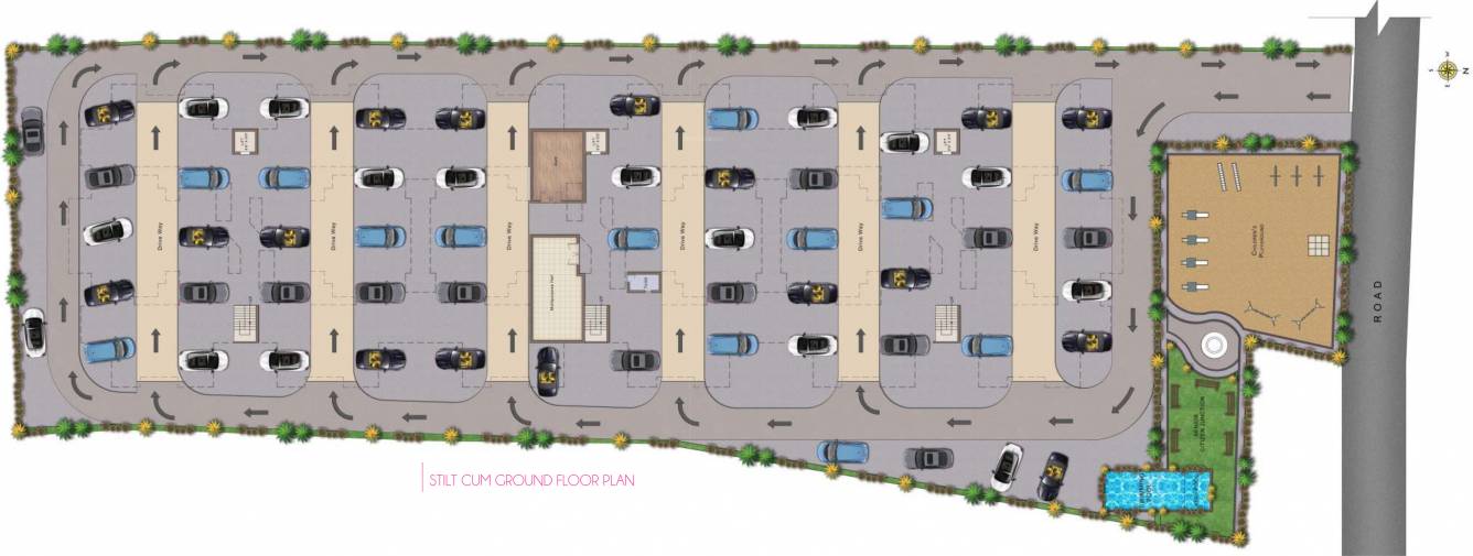 Images for Cluster Plan of Colorhomes Berry