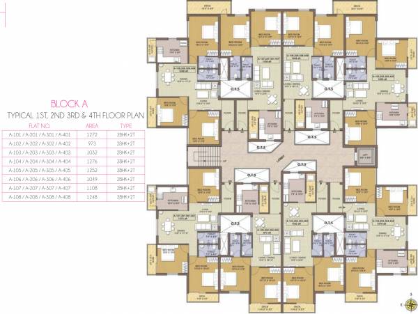 Images for Cluster Plan of Colorhomes Berry