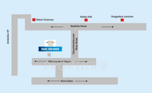 Images for Location Plan of Rahul Shri Krupa