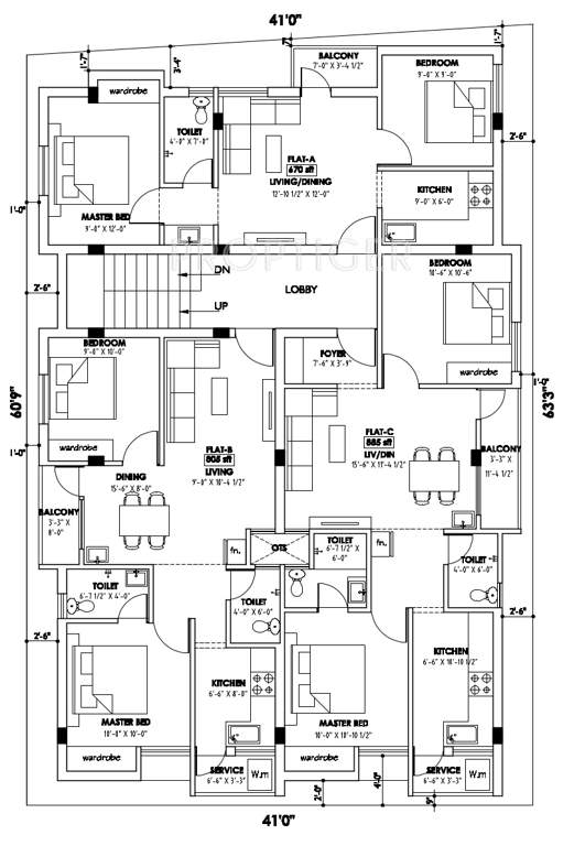Images for Cluster Plan of Rahul Tulip