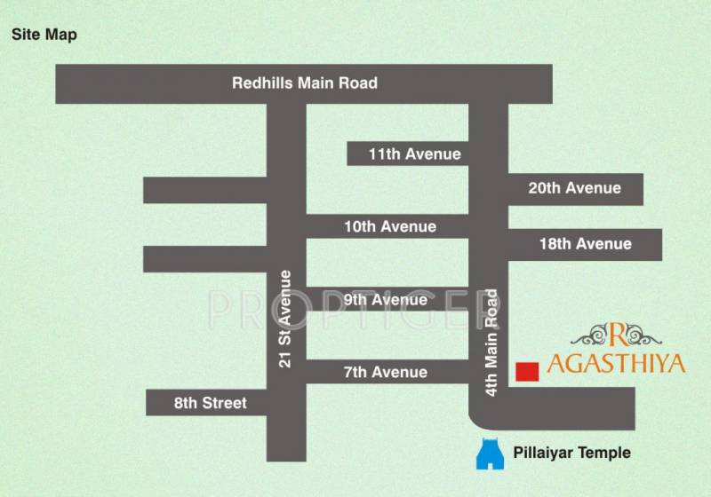 Images for Location Plan of Rahul Agasthiya