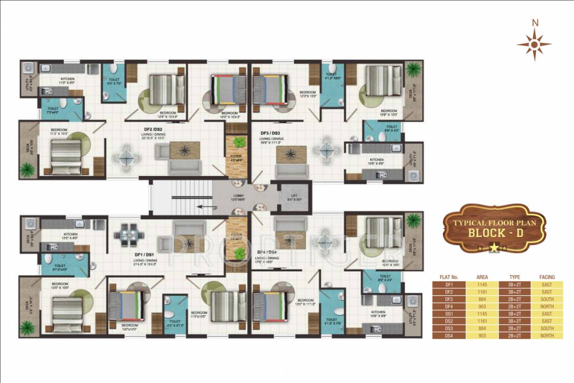 Images for Cluster Plan of Colorhomes Color County