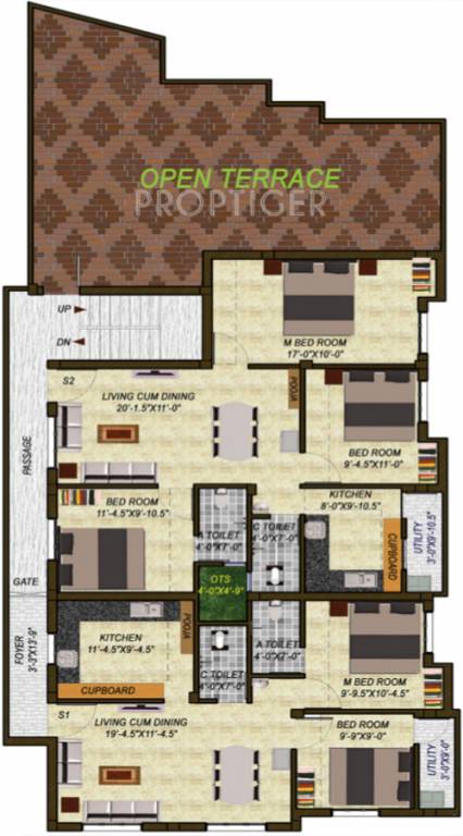 Images for Cluster Plan of Shree Mohan Flats