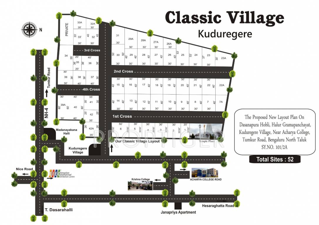Images for Layout Plan of AK Classic Village