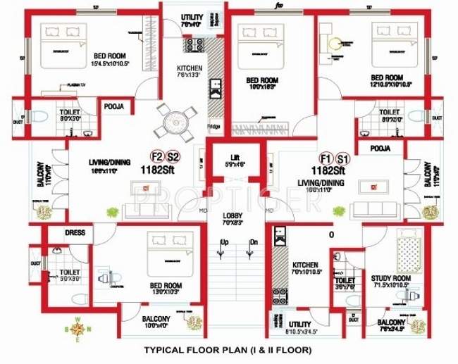 Images for Cluster Plan of Colorhomes Dream Flower