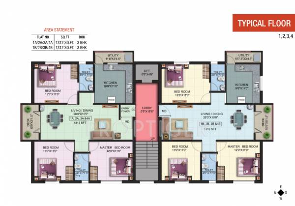 Images for Cluster Plan of Colorhomes Vista