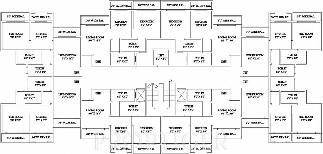 Images for Cluster Plan of Ajay Raj Excellency