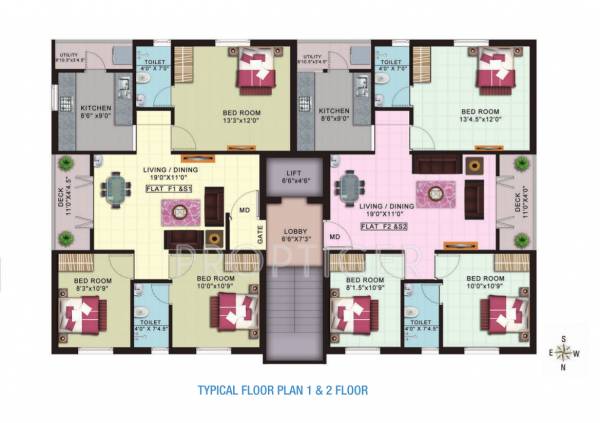 Images for Cluster Plan of Colorhomes Harmony