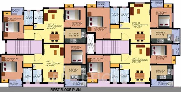 macc-developers suraj Suraj Cluster Plan for 1st Floor