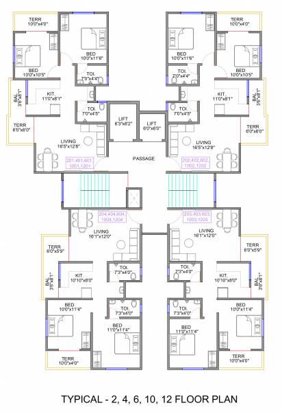 Building B Cluster Plan kesar-kingdom Building B Cluster Plan