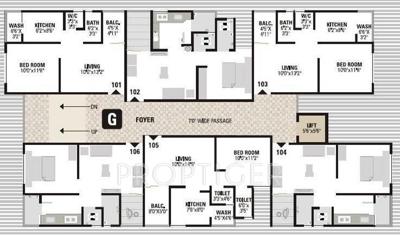 Images for Cluster Plan of Genesis Atri Residency
